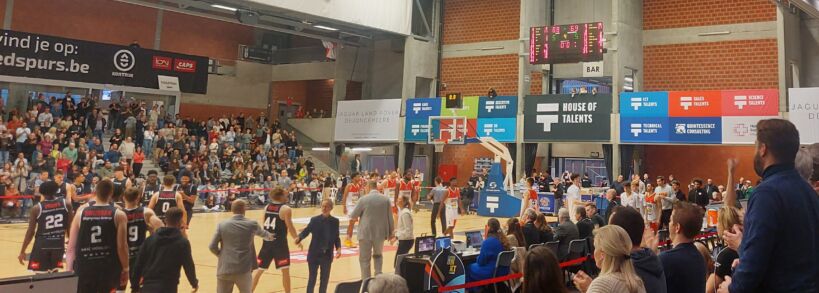 Foto Kortrijk Spurs Leuven Bears