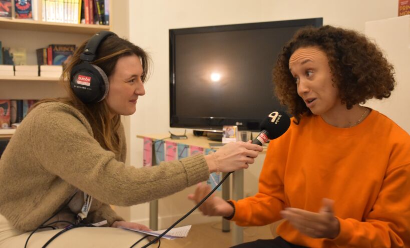 Leonie interviewt