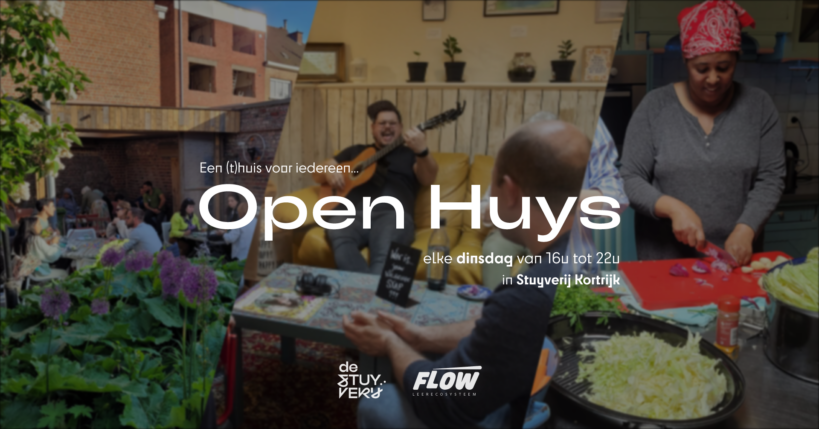 FLOW Open Huys Banner